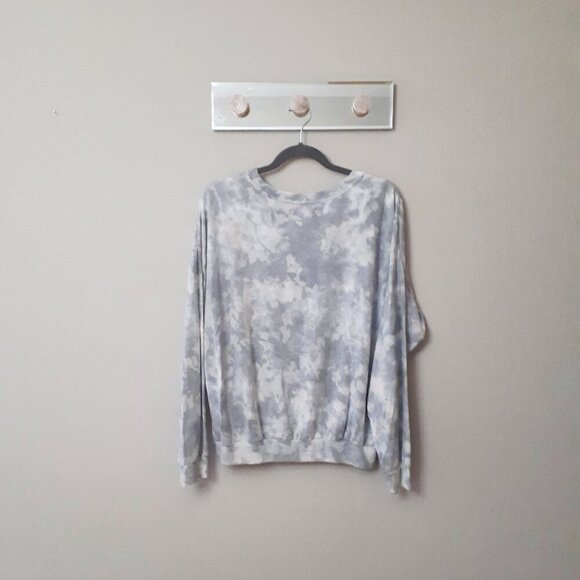 NWT YFB tie dye sweatshirt & sweatpants coordinated loungewear set, L - Picture 10 of 14